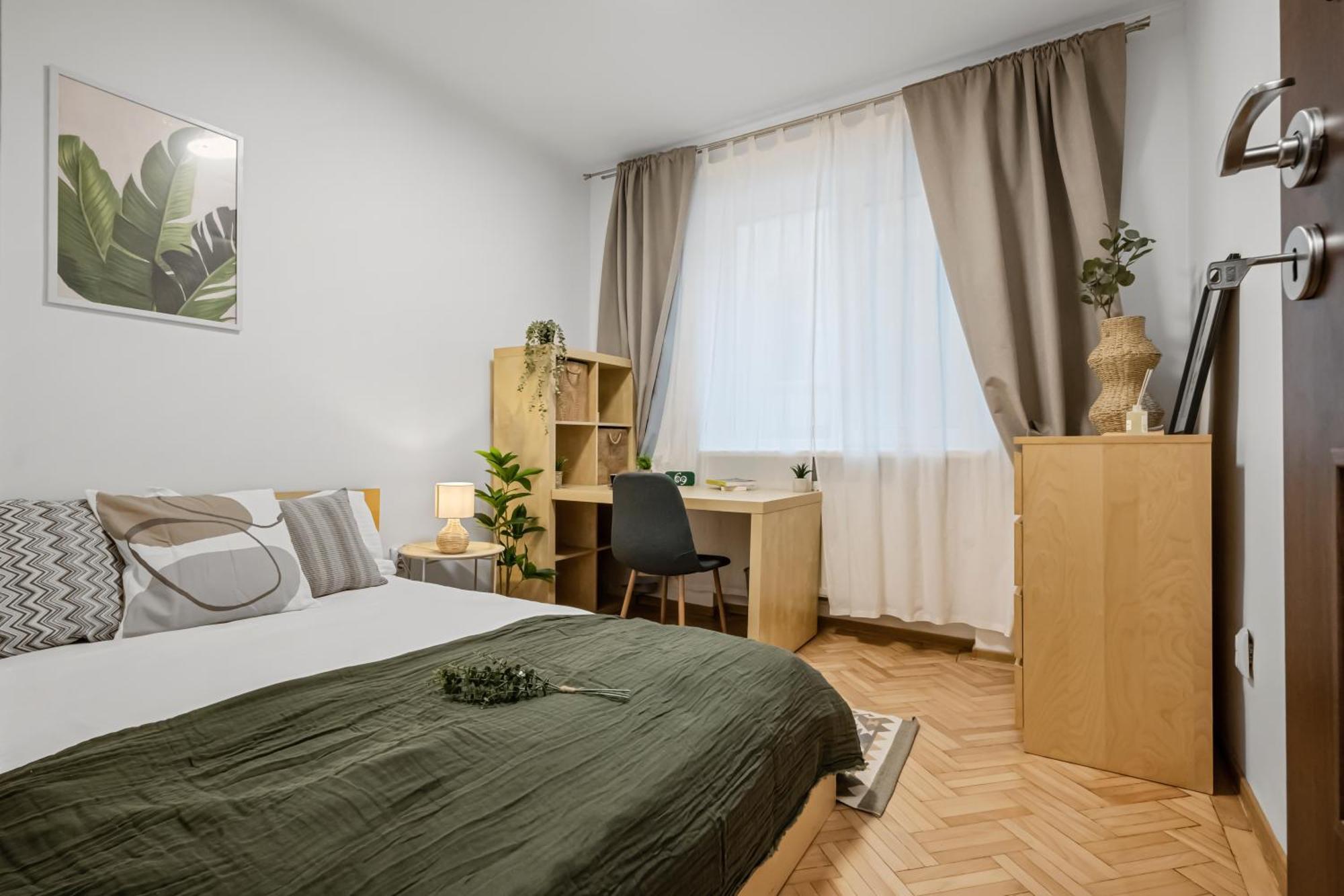 Earthy Escape - Central Apt With Balcony Bucarest Exterior foto